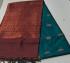 Powerloom Polyester Big Butta Softee saree Jacquard